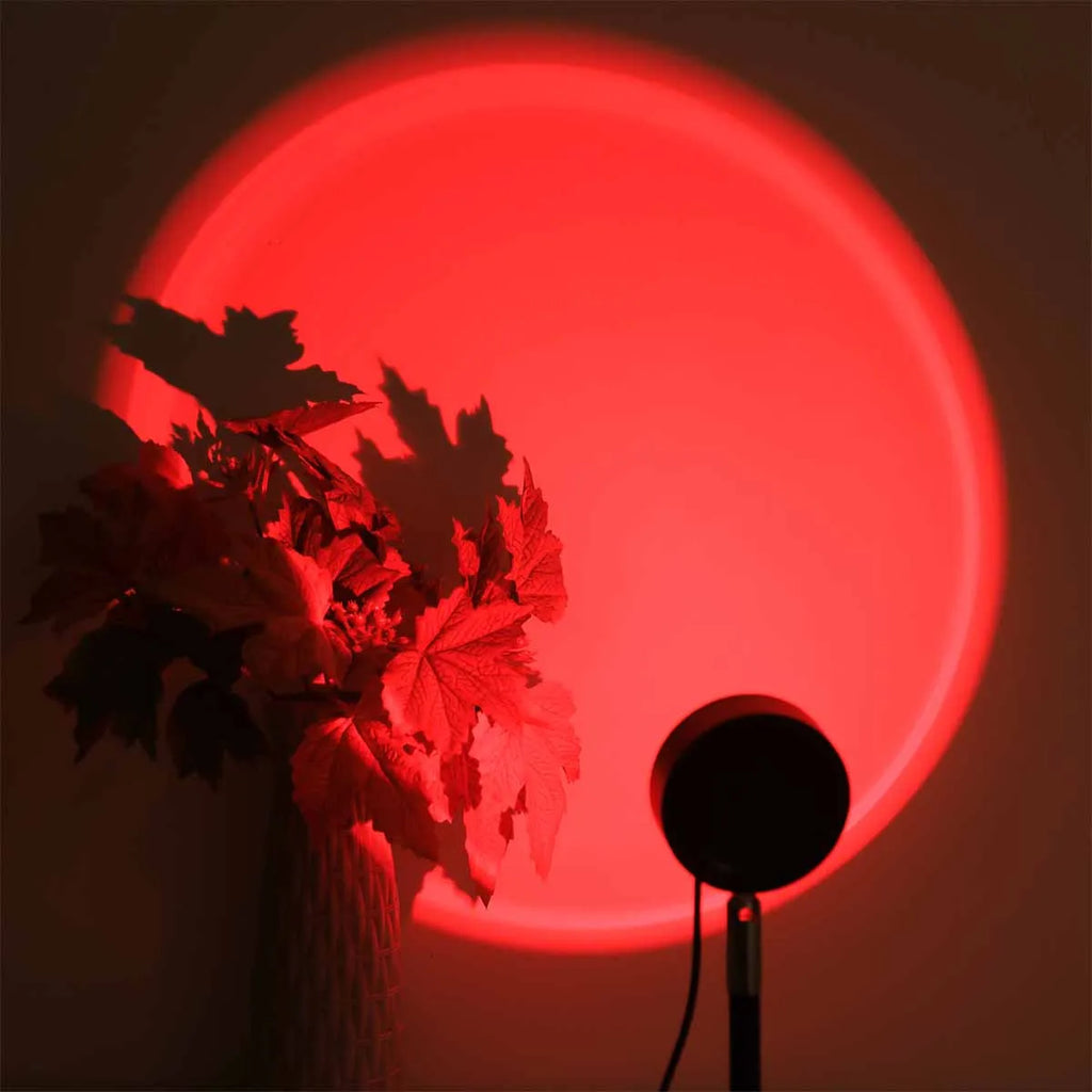 Lampe Projecteur Coucher de Soleil – 16 Couleurs